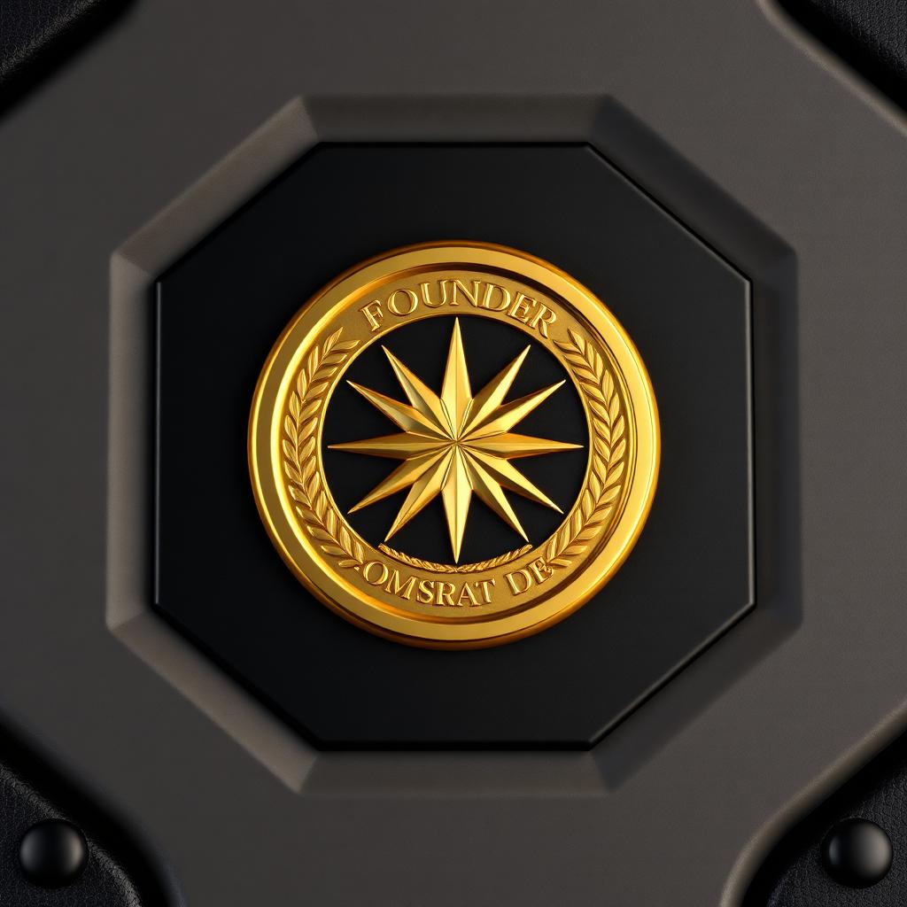 Founder Seat Badge product render